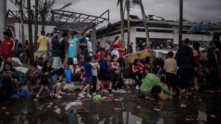 Global warming typhoon philippines.si