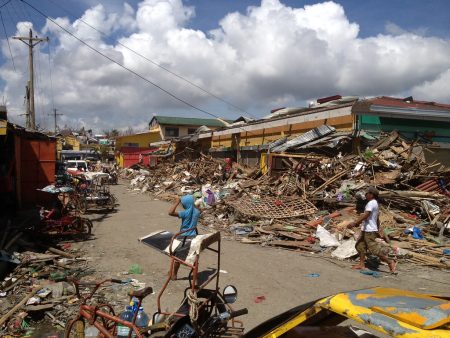 Philippines storm damage