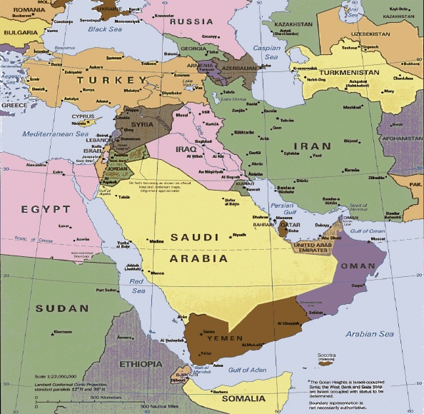 The New Map of the Middle East » The New Map of the Middle East ...