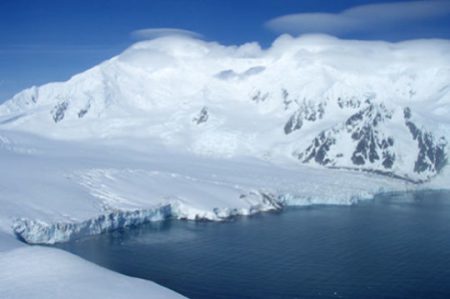 Livingstone island glacier