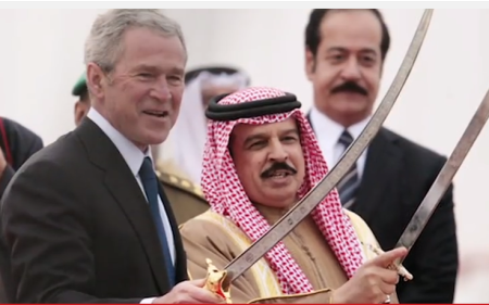 Bush and saudis