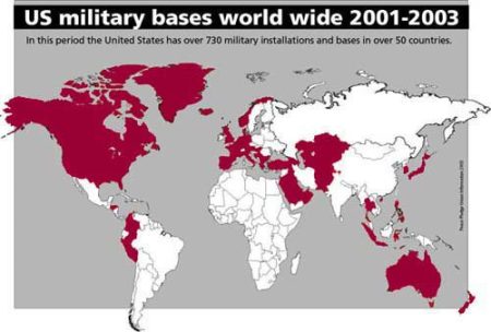 Us military bases 2001 2003