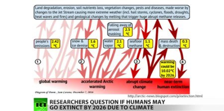 Rt humans extinct by 2026