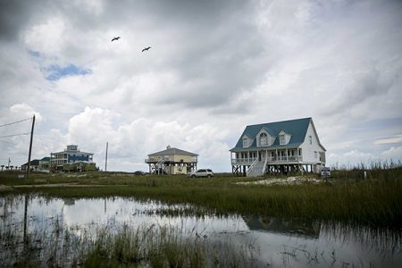 Fight over land drowned by climate change